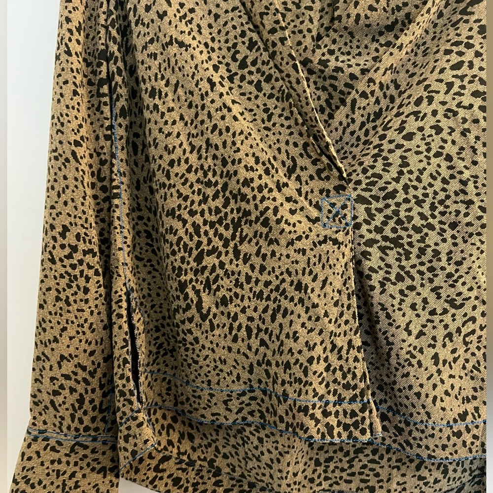 Rag & Bone Shields Leopard Print Blouse - image 7